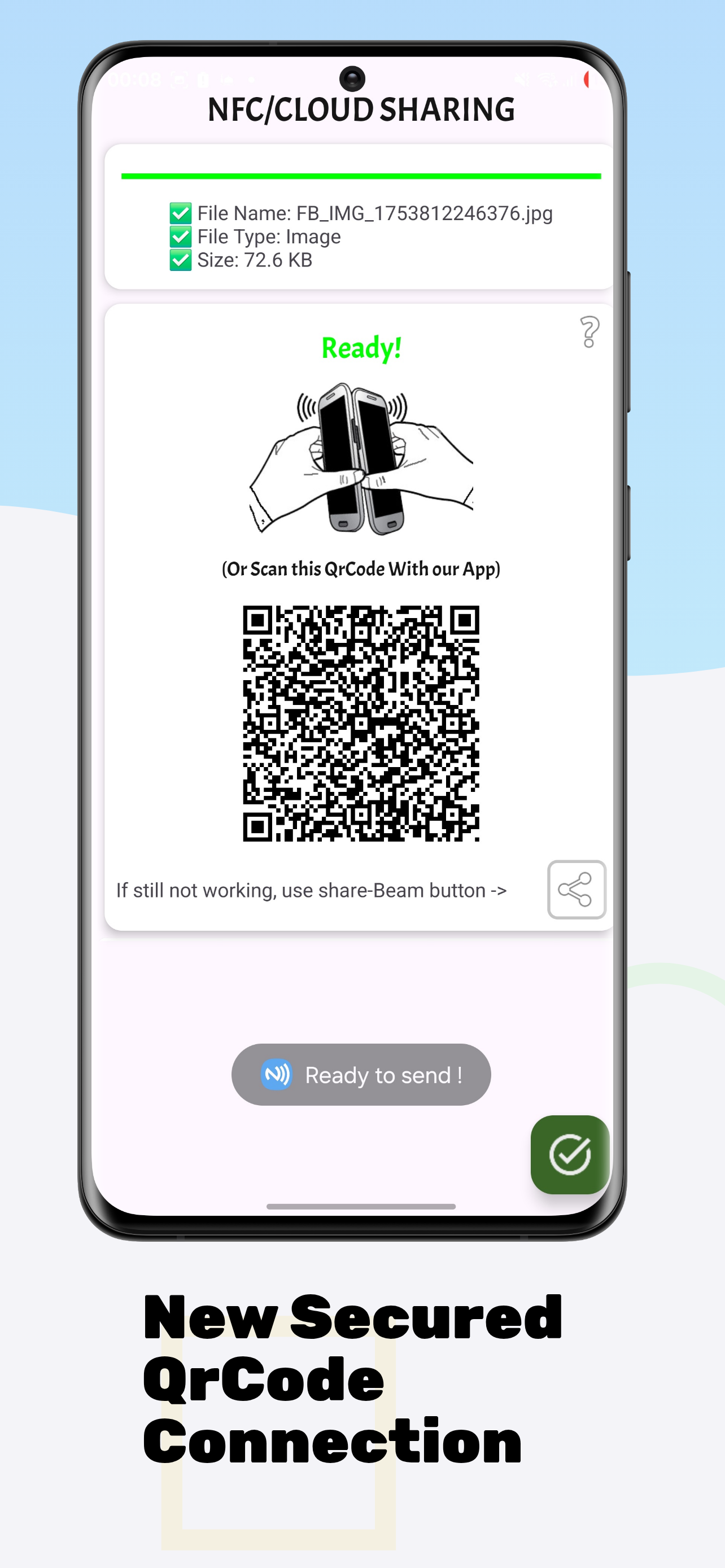 اسکرین شات 7 برنامه Easy Files transfer NFC/WiFi