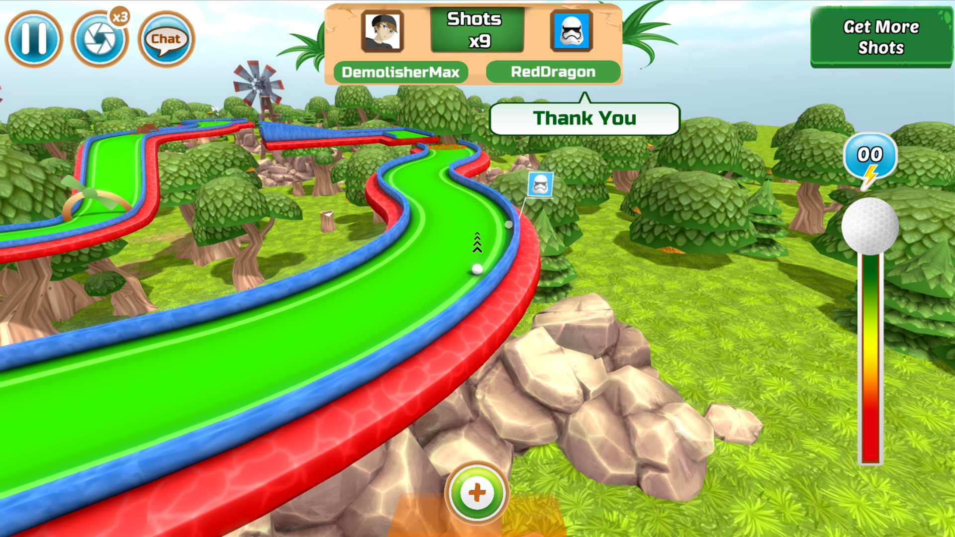 اسکرین شات 8 بازی Mini Golf Rival Cartoon Forest