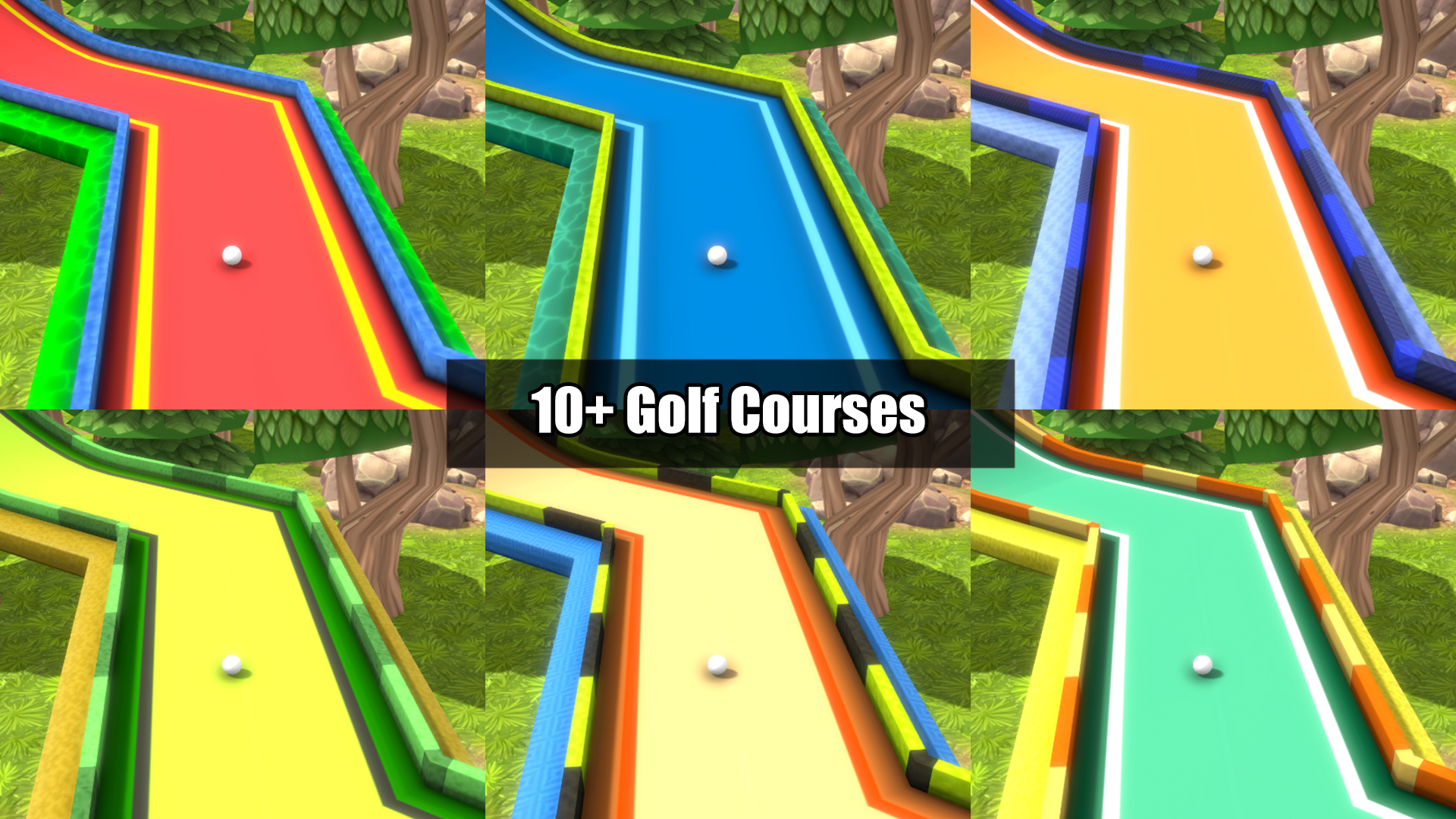 اسکرین شات 5 بازی Mini Golf Rival Cartoon Forest