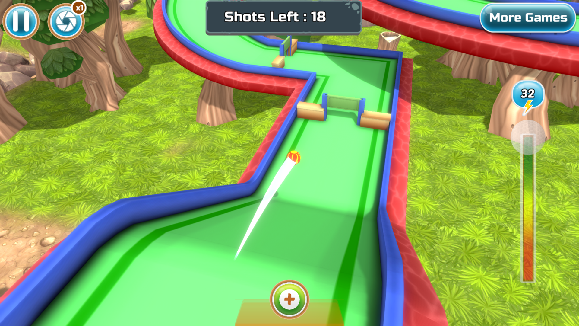 اسکرین شات 7 بازی Mini Golf Rival Cartoon Forest