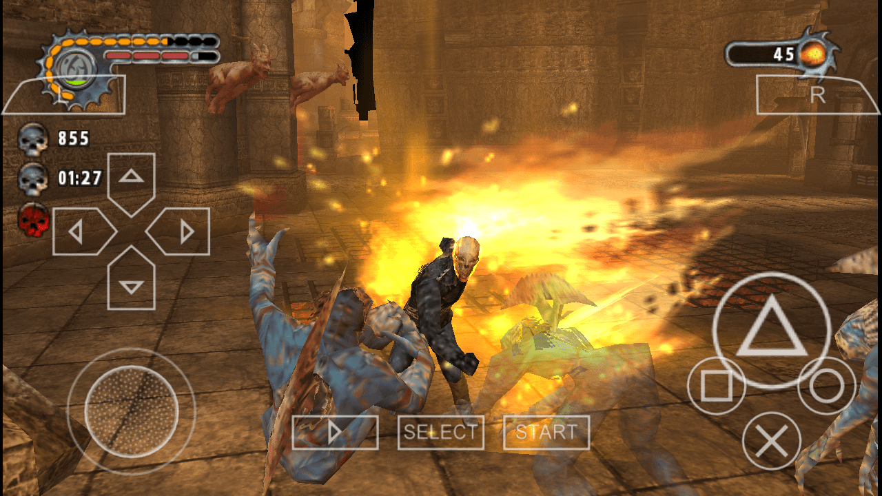 اسکرین شات 2 بازی شبیه ساز بازی های پی اس پی psp