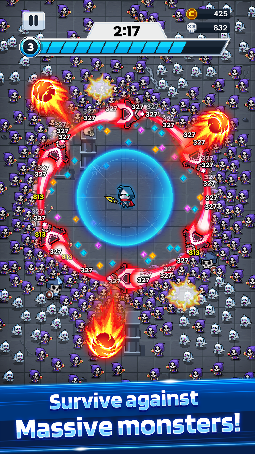 اسکرین شات 4 بازی Super Ninja - Survivor.io