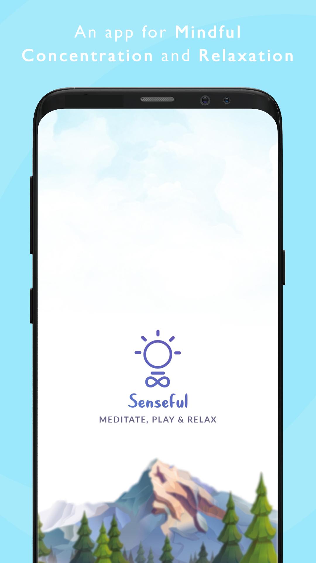 اسکرین شات 1 برنامه Senseful : Playful Meditation