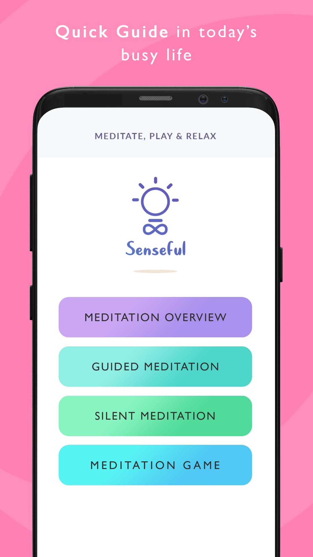 اسکرین شات 2 برنامه Senseful : Playful Meditation