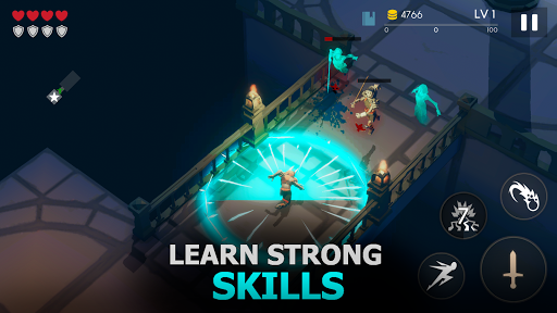 اسکرین شات 2 بازی Restless Dungeon -Hack n Slash
