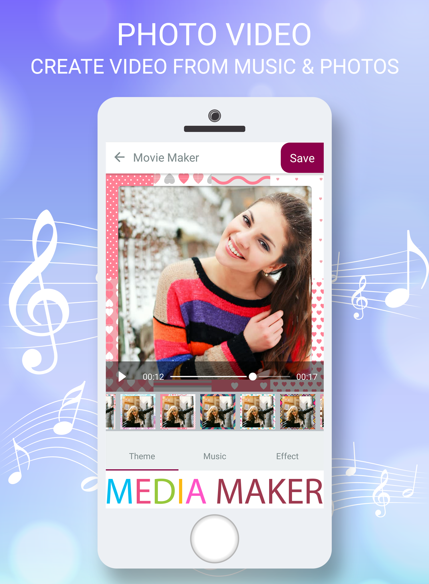 اسکرین شات 7 برنامه Image To Video - Movie Maker