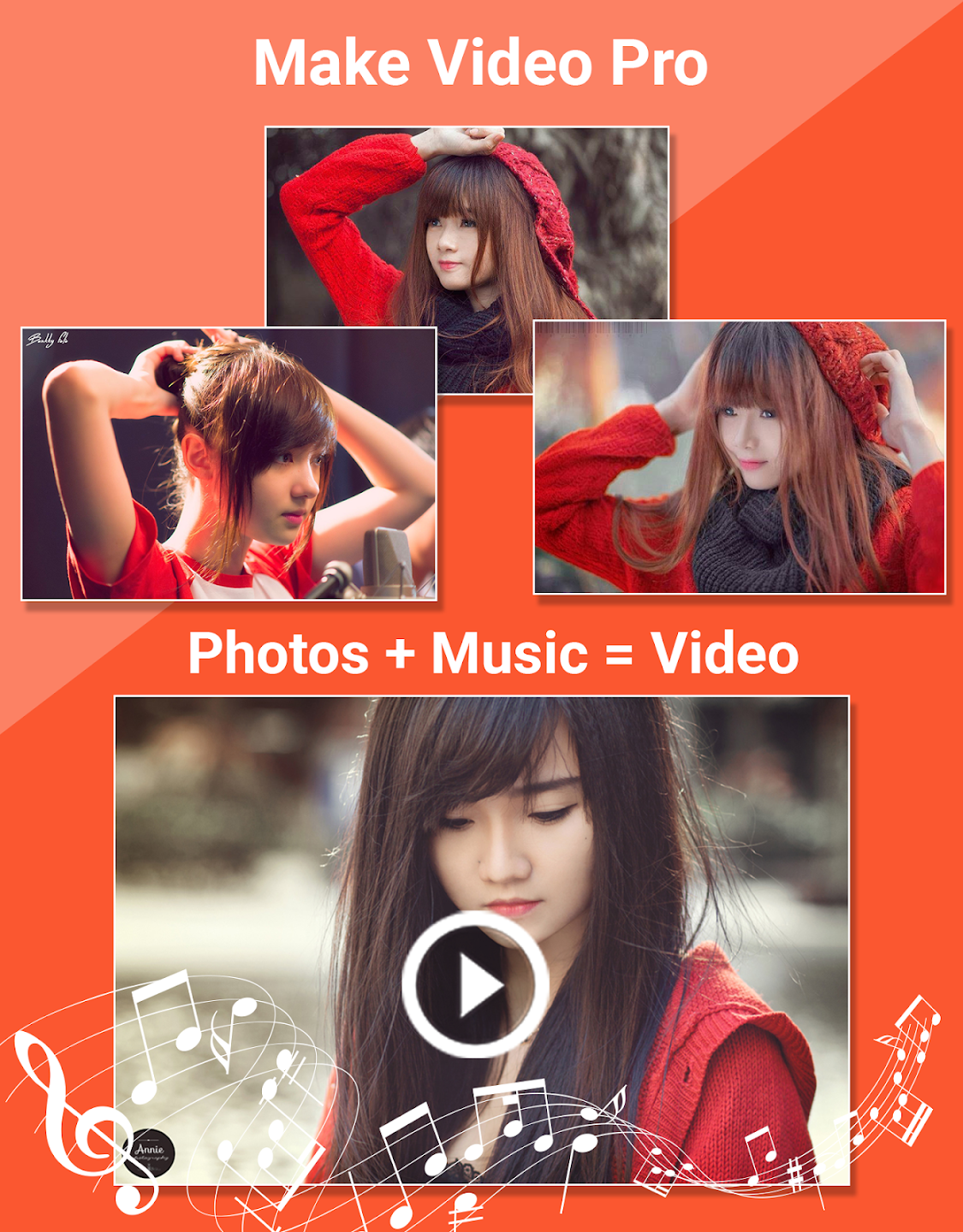 اسکرین شات 1 برنامه Make Video