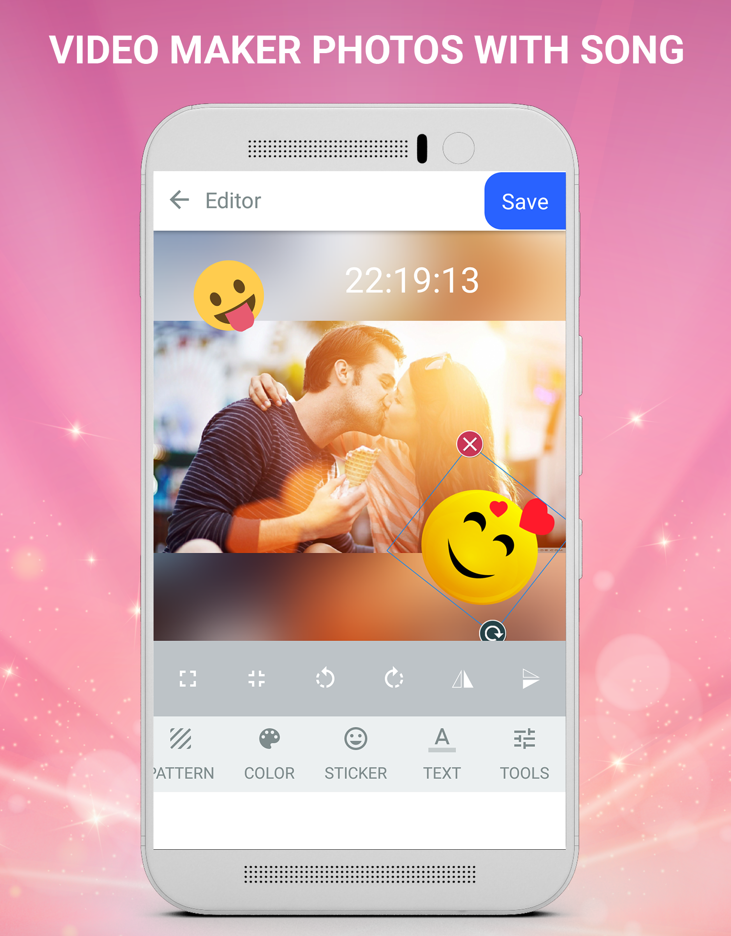 اسکرین شات 5 برنامه Video Maker Photos With Song