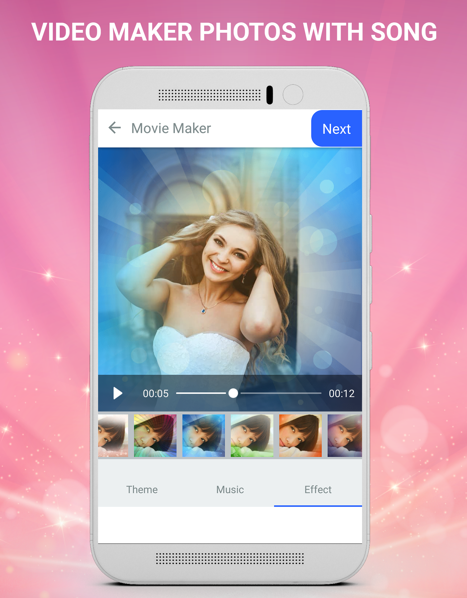 اسکرین شات 7 برنامه Video Maker Photos With Song