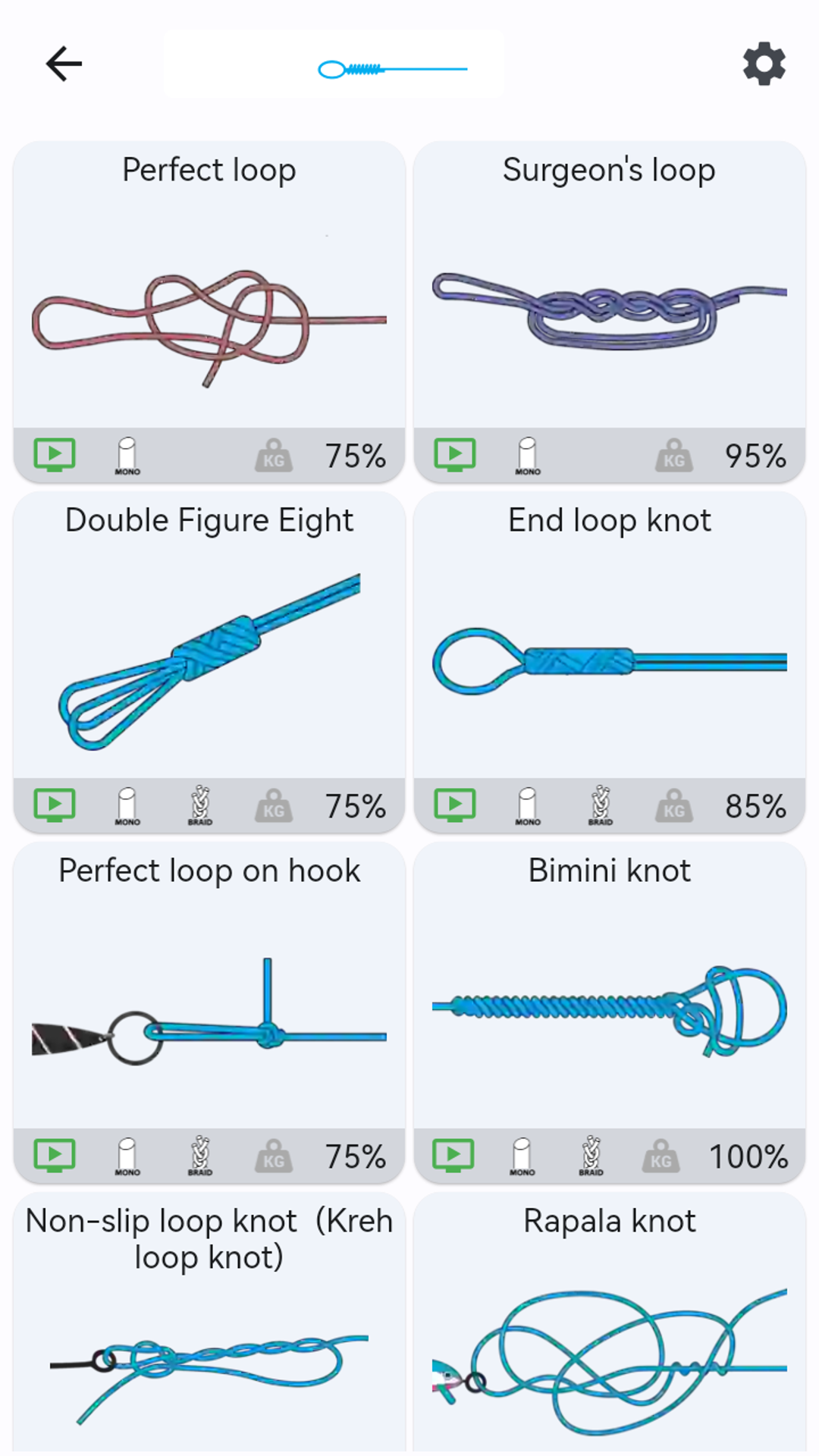 اسکرین شات 7 برنامه Fishing Knots