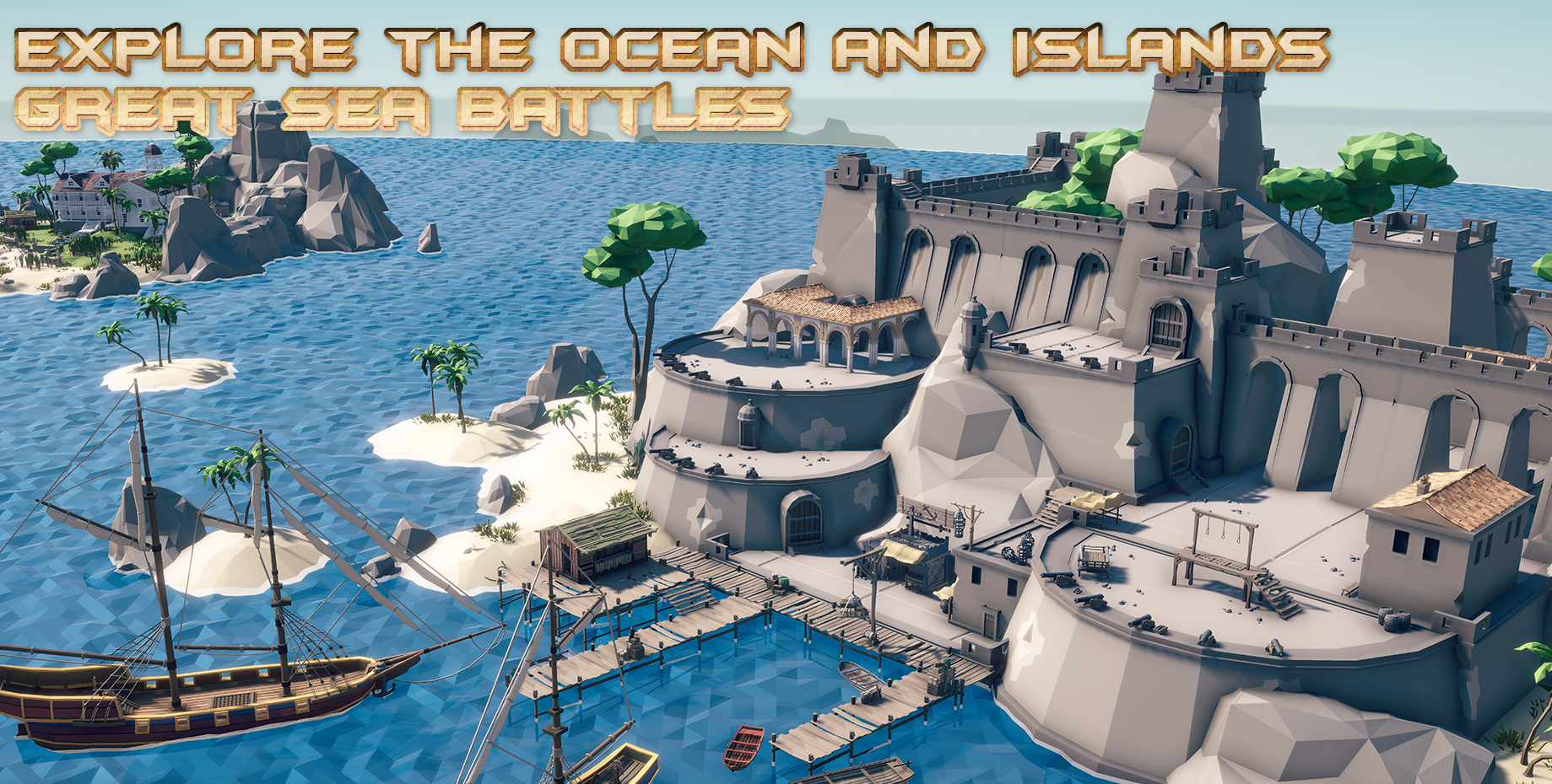 اسکرین شات 1 بازی Sea of Bandits: Pirates conque