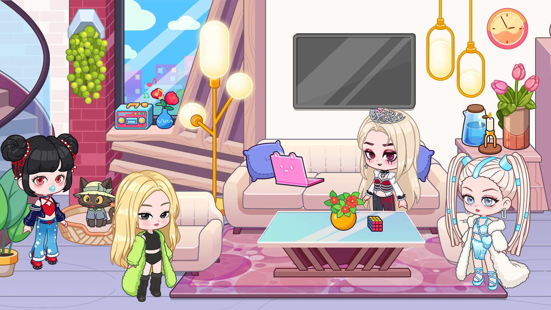 اسکرین شات 2 بازی My Doll World - Avatar Maker