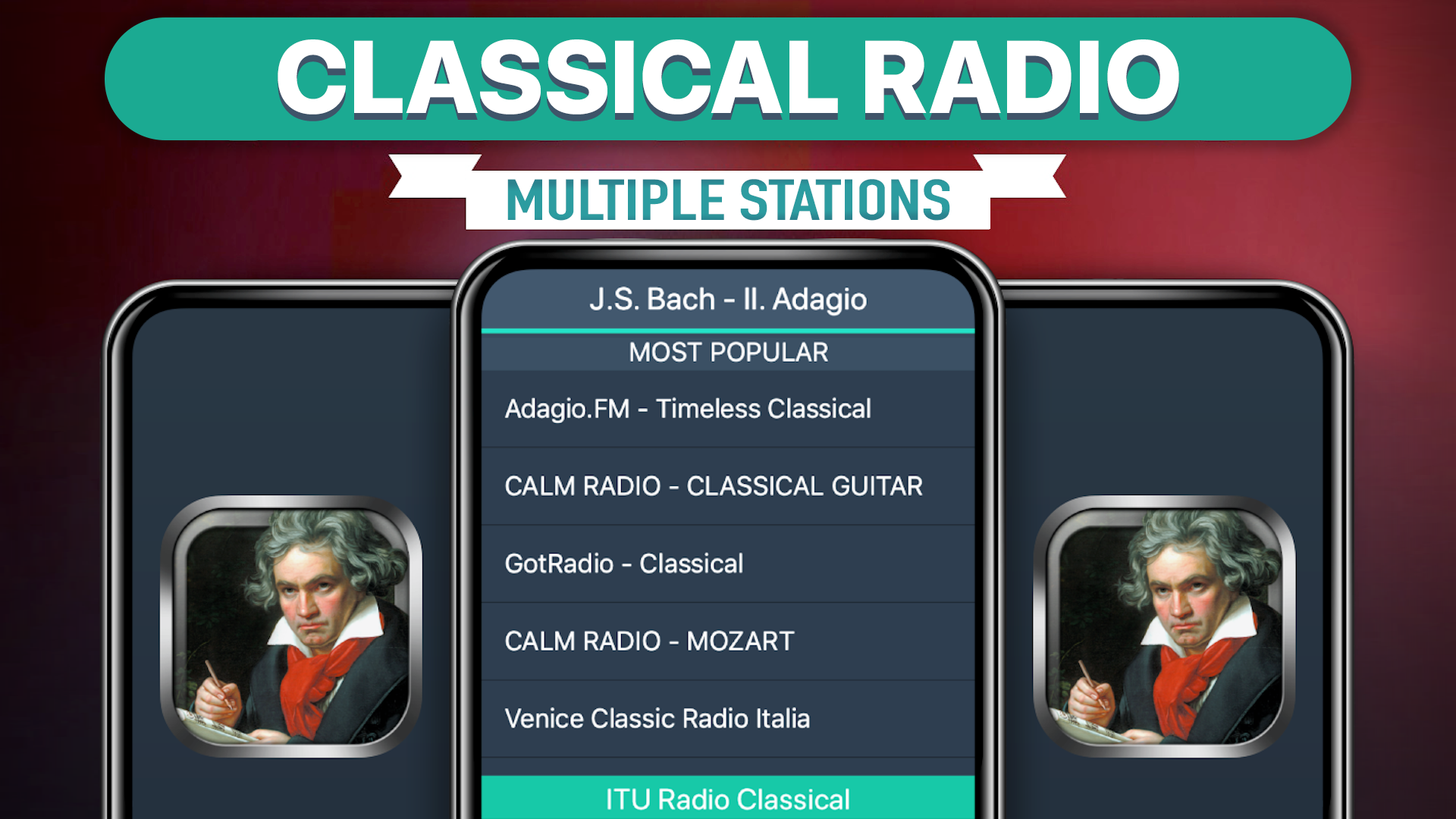 اسکرین شات 1 برنامه Classical Radio Favorites