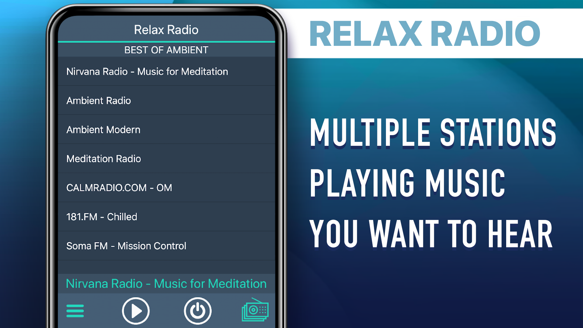 اسکرین شات 4 برنامه Relax Radio Favorites