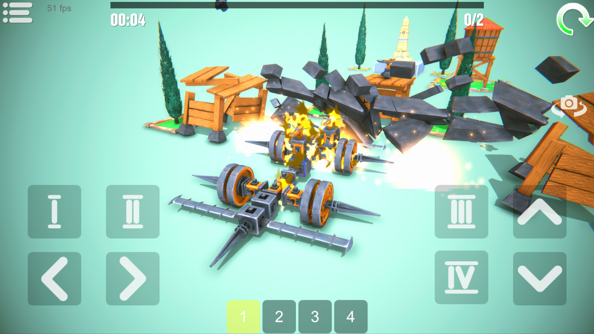 اسکرین شات 1 بازی Destroy the world : Sandbox