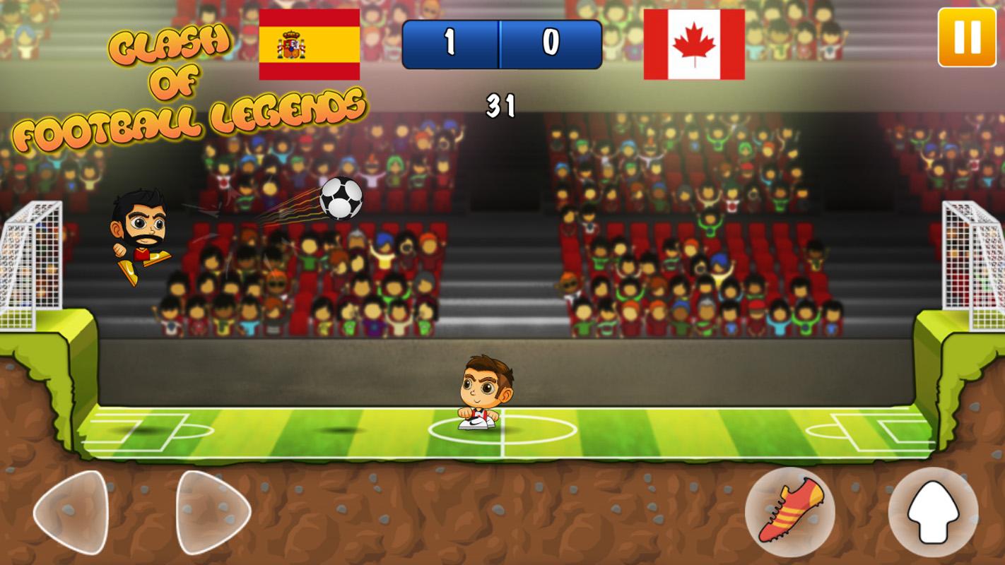 اسکرین شات بازی Clash of Football Legends 2022 1