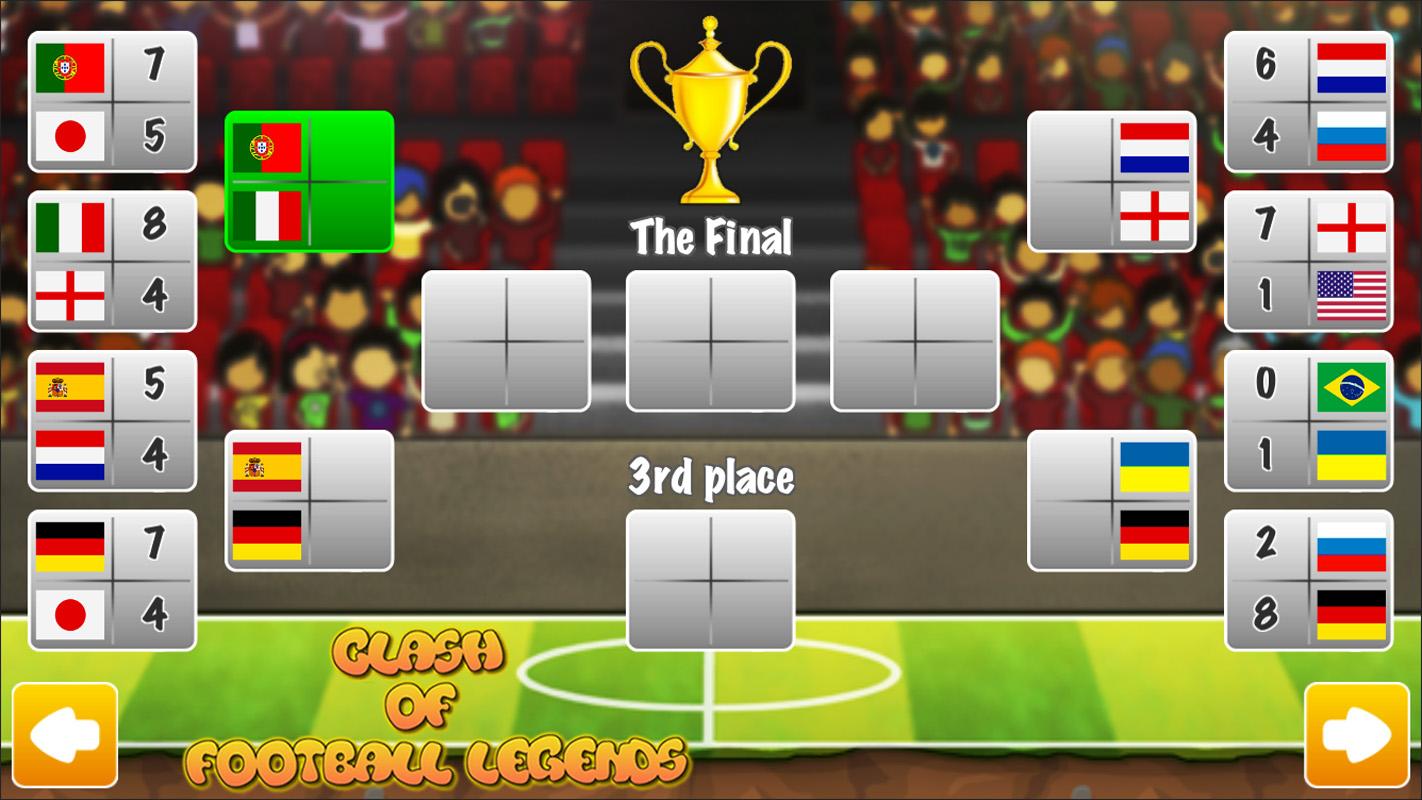 اسکرین شات بازی Clash of Football Legends 2022 5