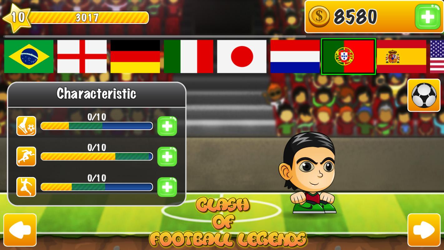 اسکرین شات بازی Clash of Football Legends 2022 3