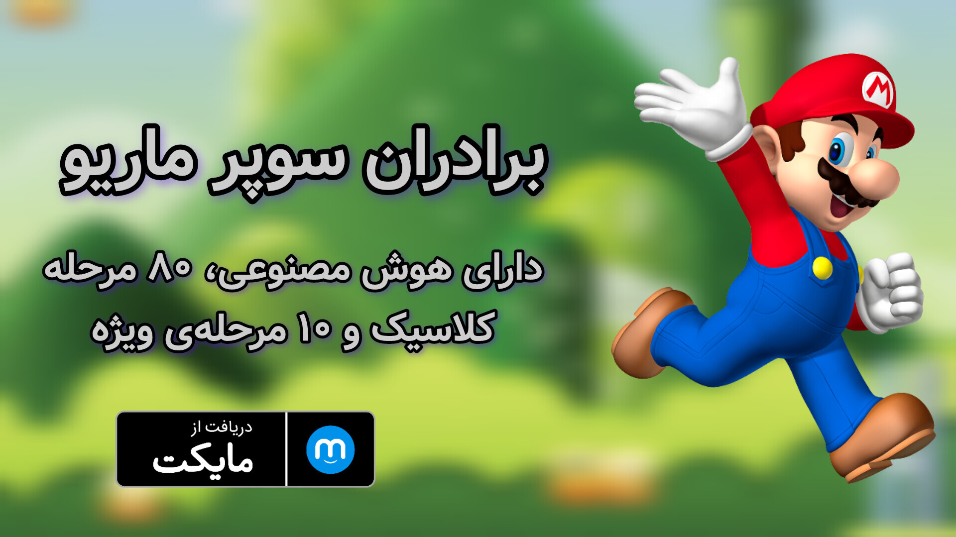 اسکرین شات 1 بازی ‏‏‏‏شبیه ساز برادران سوپر ماریو!