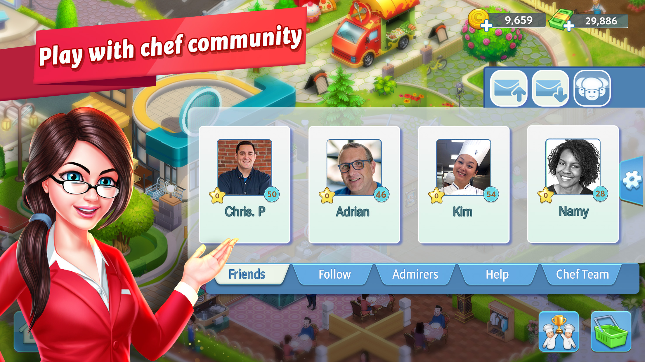 اسکرین شات 8 بازی Star Chef 2: Restaurant Game