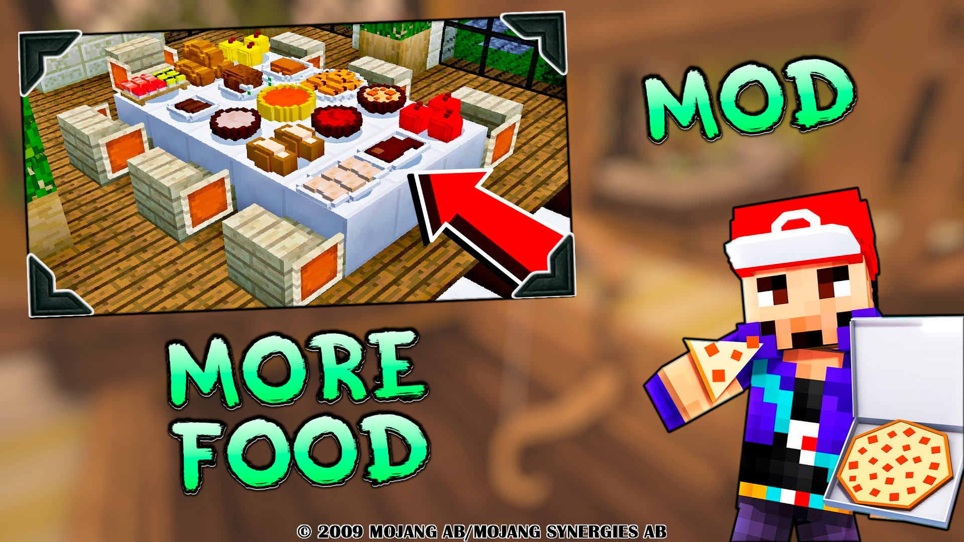 اسکرین شات 2 بازی Fast Food Mods For MCPE