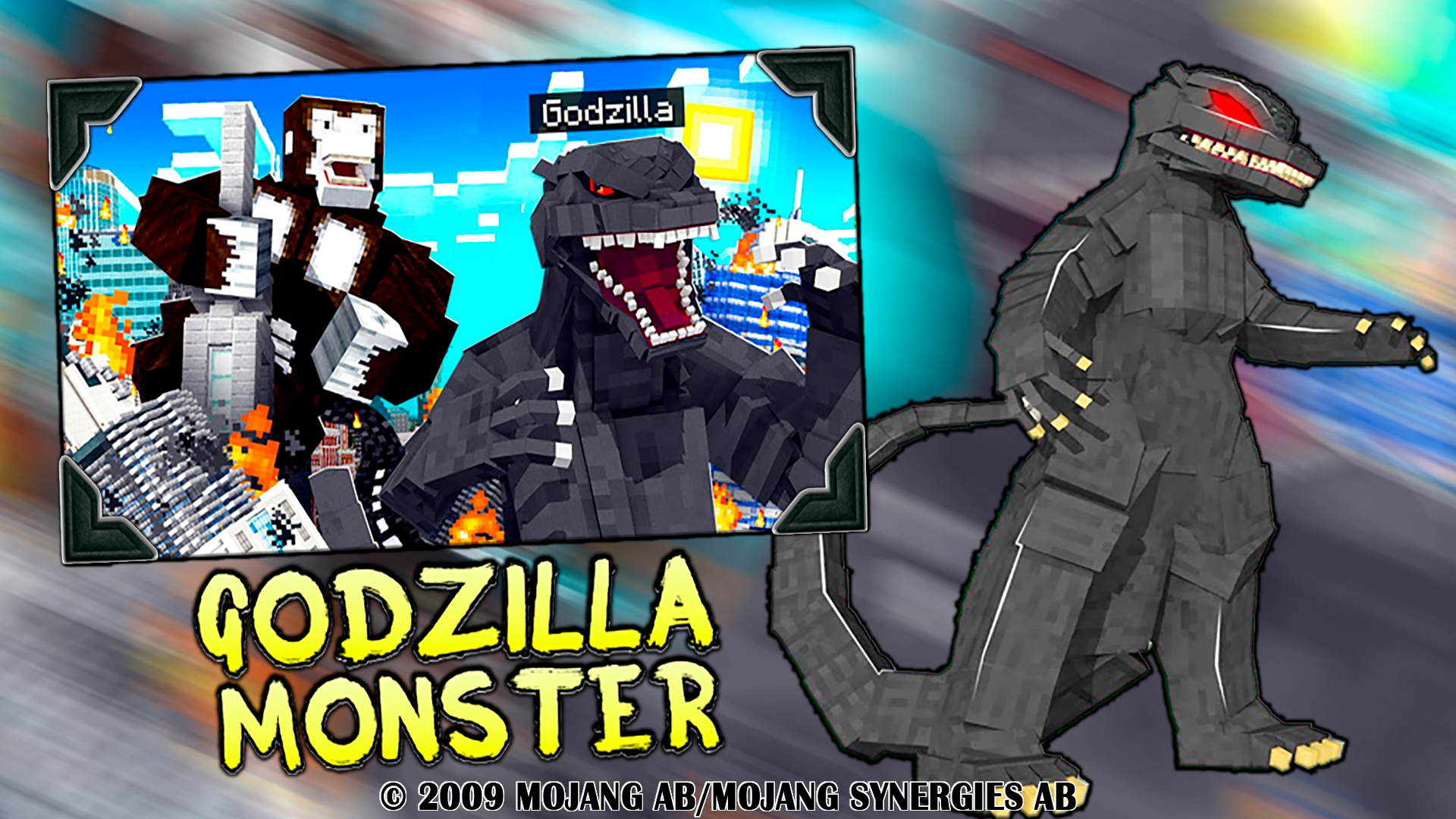 اسکرین شات 4 بازی Monsters - Godzilla King Mod