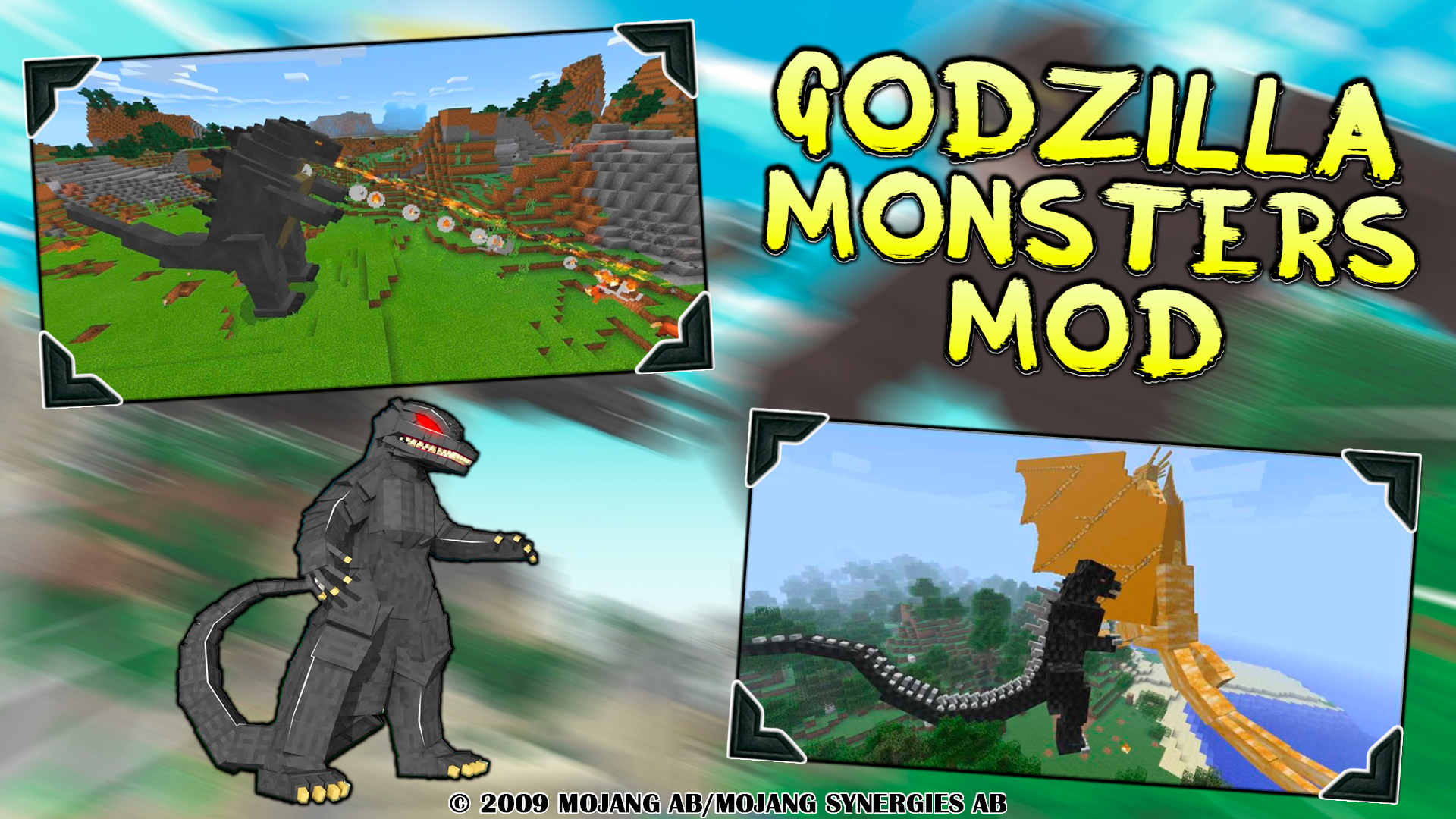 اسکرین شات 3 بازی Monsters - Godzilla King Mod