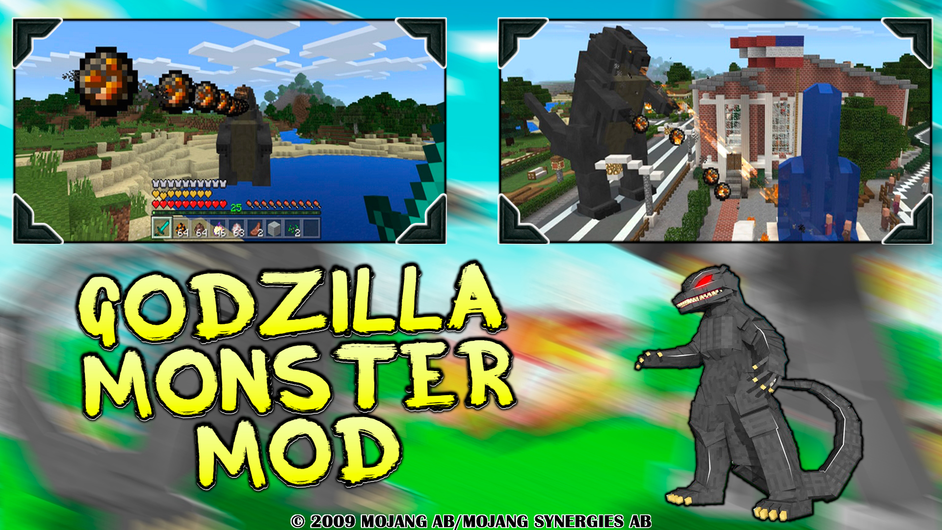 اسکرین شات 1 بازی Monsters - Godzilla King Mod