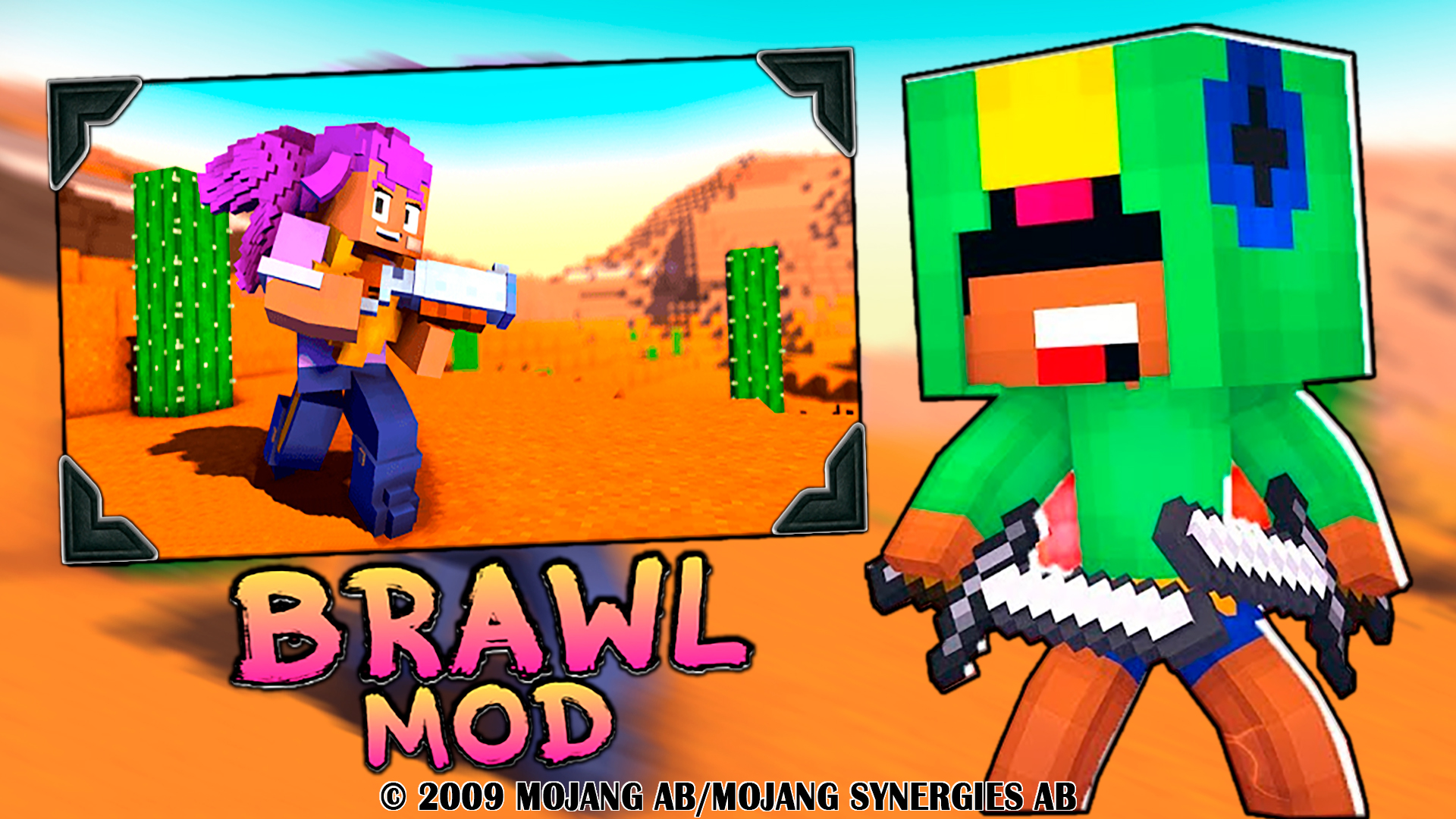 اسکرین شات 4 بازی Mod Brawl BS Stars For MCPE