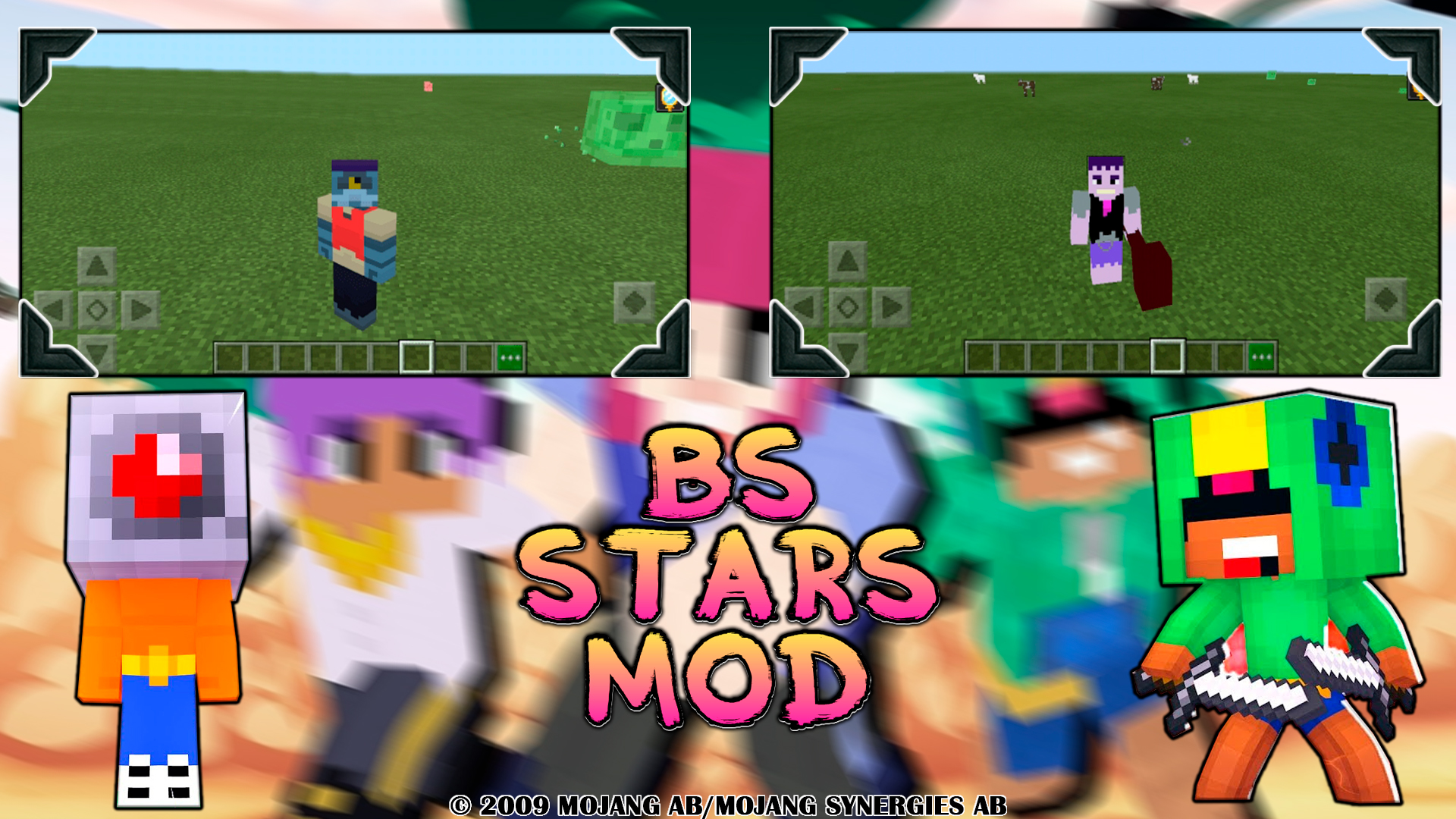 اسکرین شات 1 بازی Mod Brawl BS Stars For MCPE
