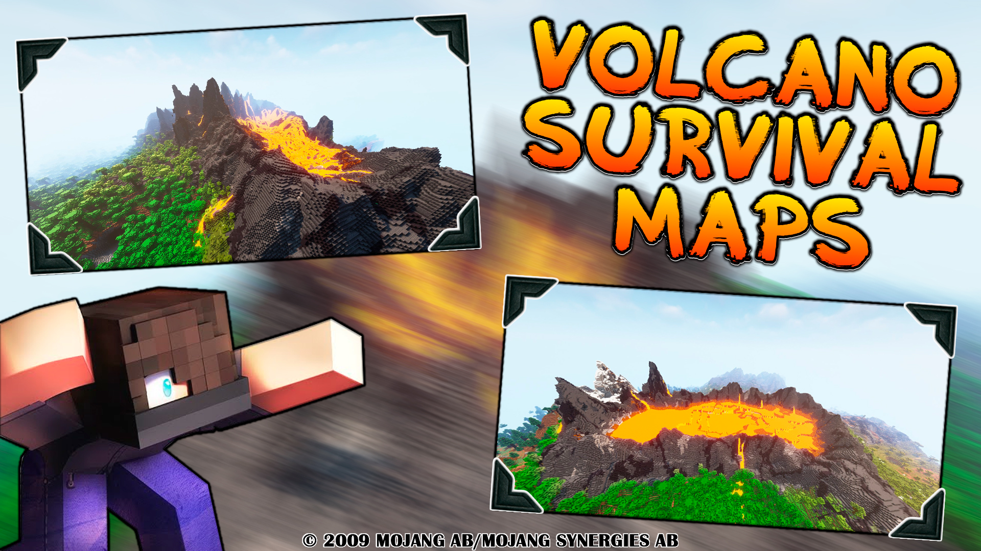 اسکرین شات 3 برنامه Volcan Island & Survival Maps