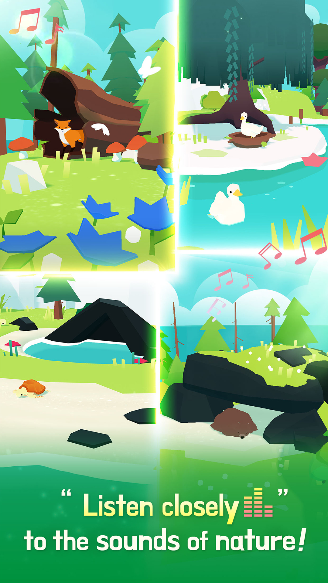 اسکرین شات 5 بازی Forest Island: Relaxing Game