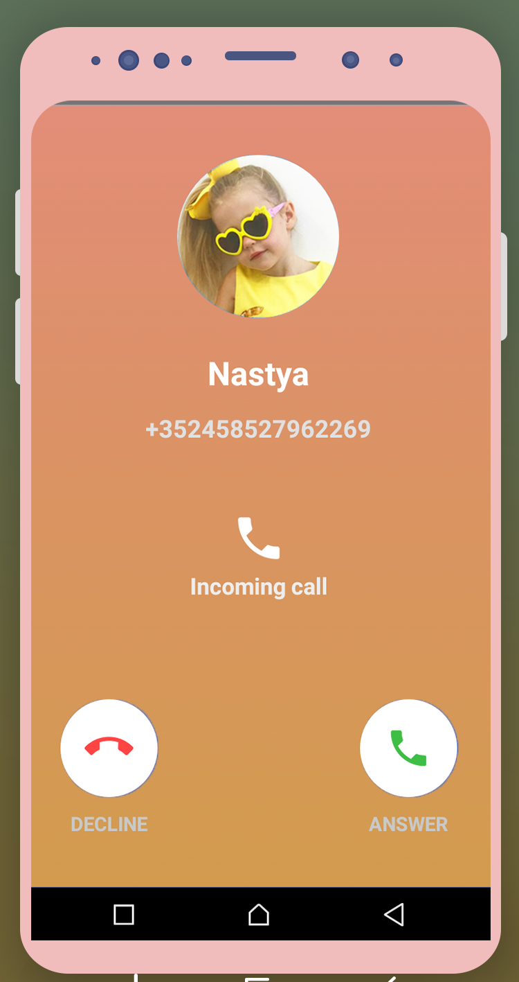 اسکرین شات 7 برنامه Chat With Nastya