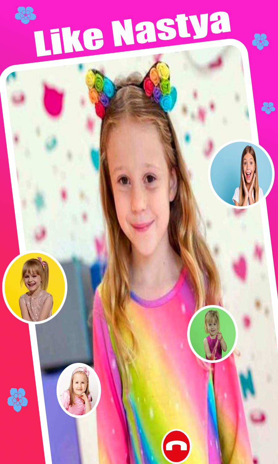اسکرین شات 1 برنامه Chat With Nastya