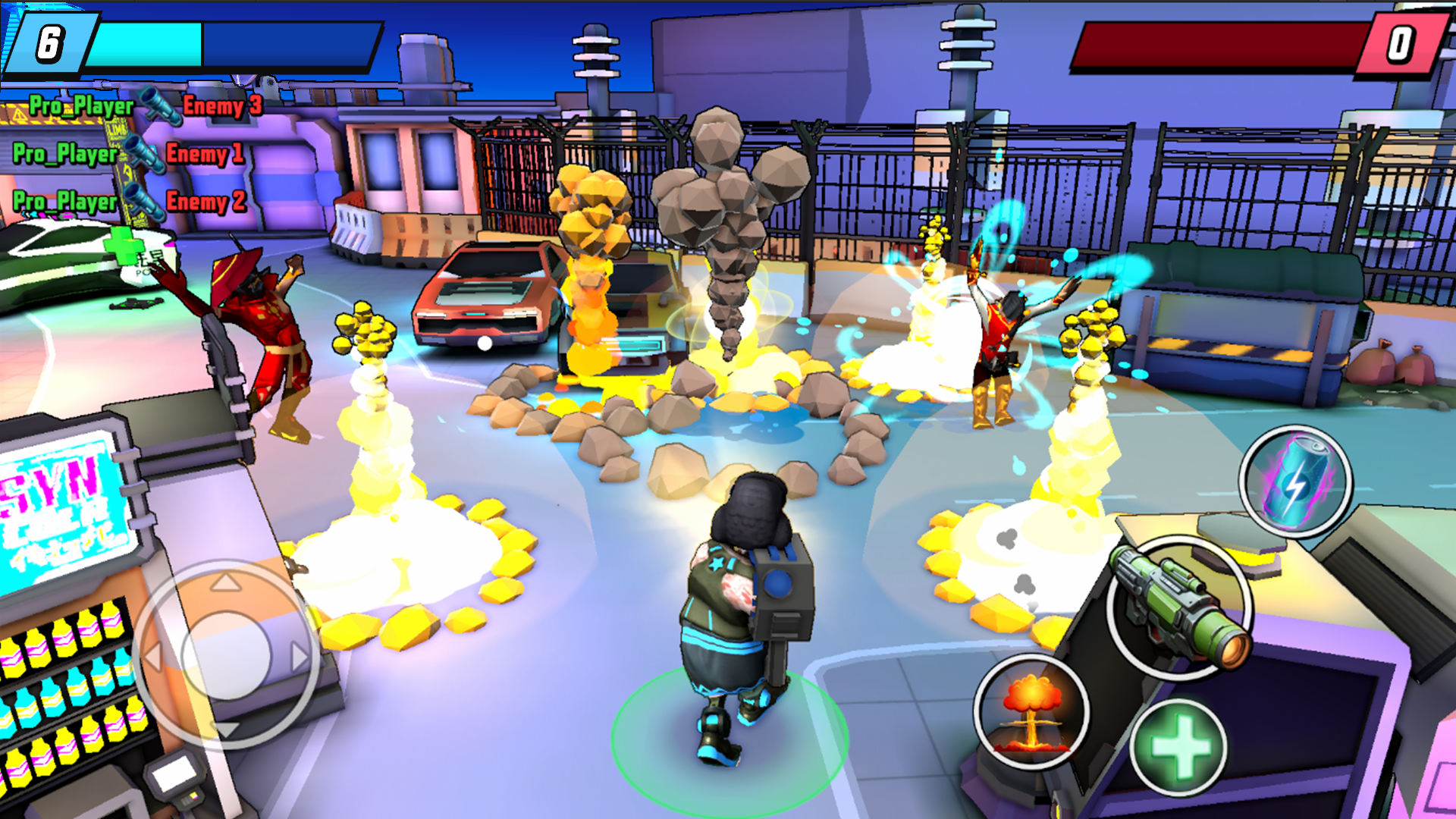 اسکرین شات 7 بازی Gridpunk Battle Royale 3v3 PvP