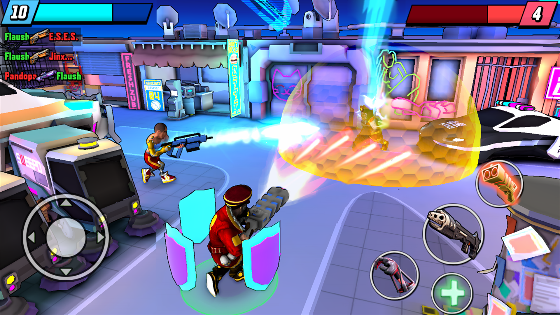 اسکرین شات 2 بازی Gridpunk Battle Royale 3v3 PvP