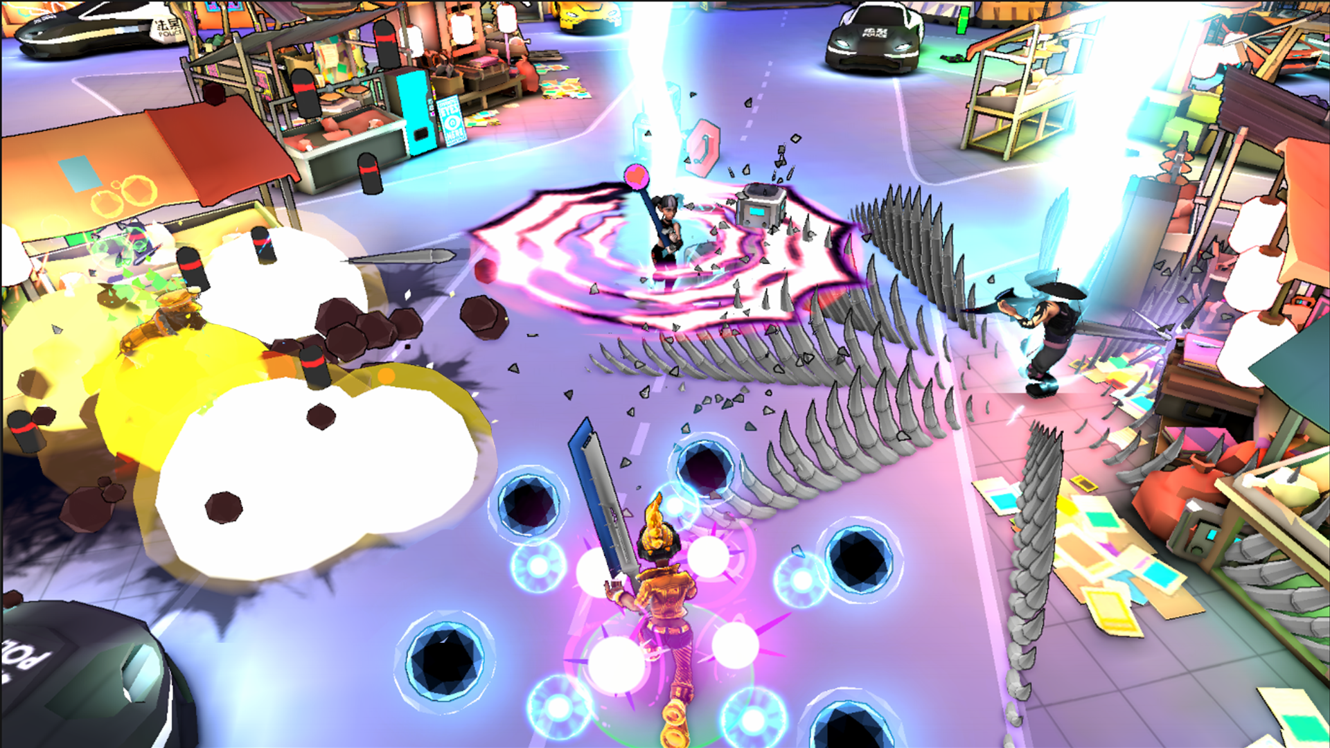 اسکرین شات 8 بازی Gridpunk Battle Royale 3v3 PvP