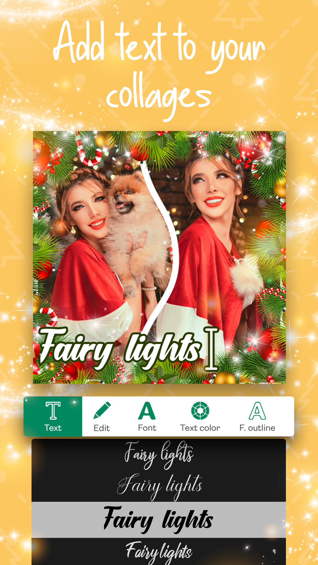 اسکرین شات 6 برنامه Christmas Collage Maker