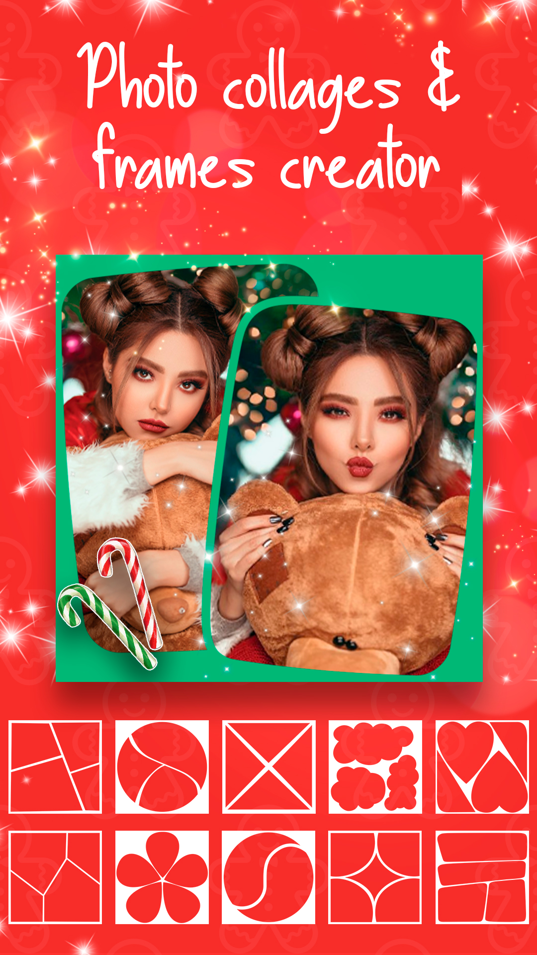 اسکرین شات 2 برنامه Christmas Collage Maker