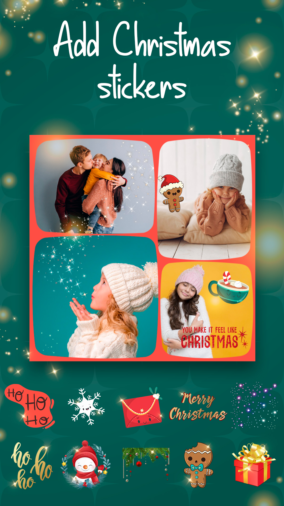 اسکرین شات 4 برنامه Christmas Collage Maker