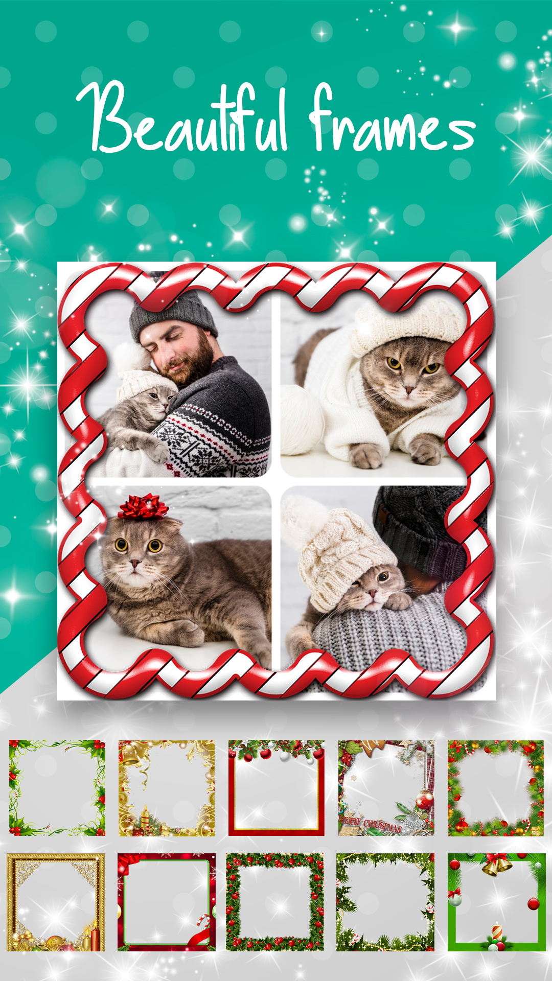 اسکرین شات 5 برنامه Christmas Collage Maker