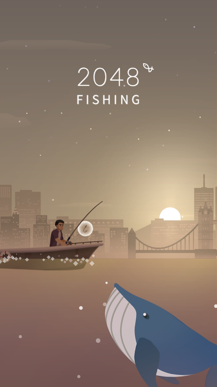 اسکرین شات 1 بازی 2048 Fishing