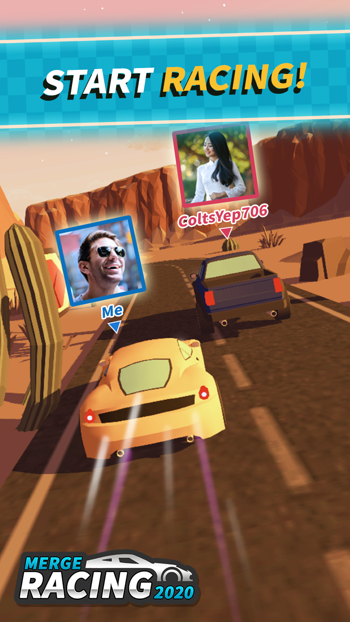 اسکرین شات 2 بازی Merge Racing 2024