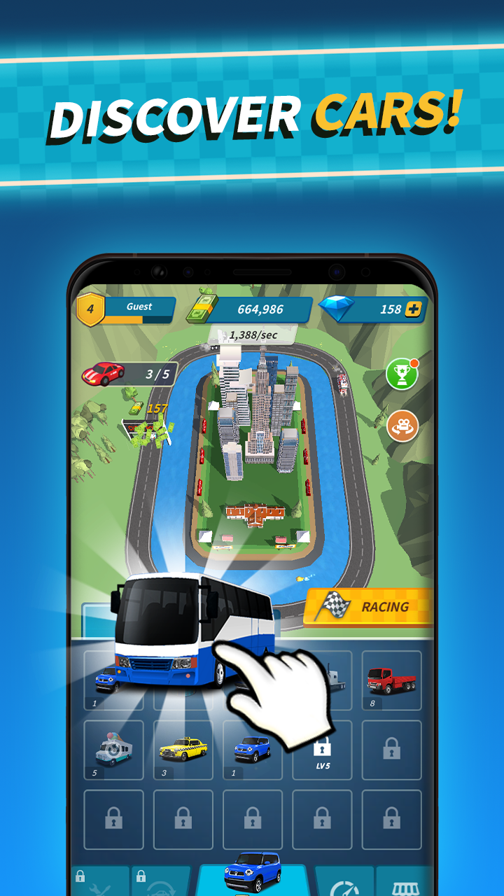 اسکرین شات 6 بازی Merge Racing 2024