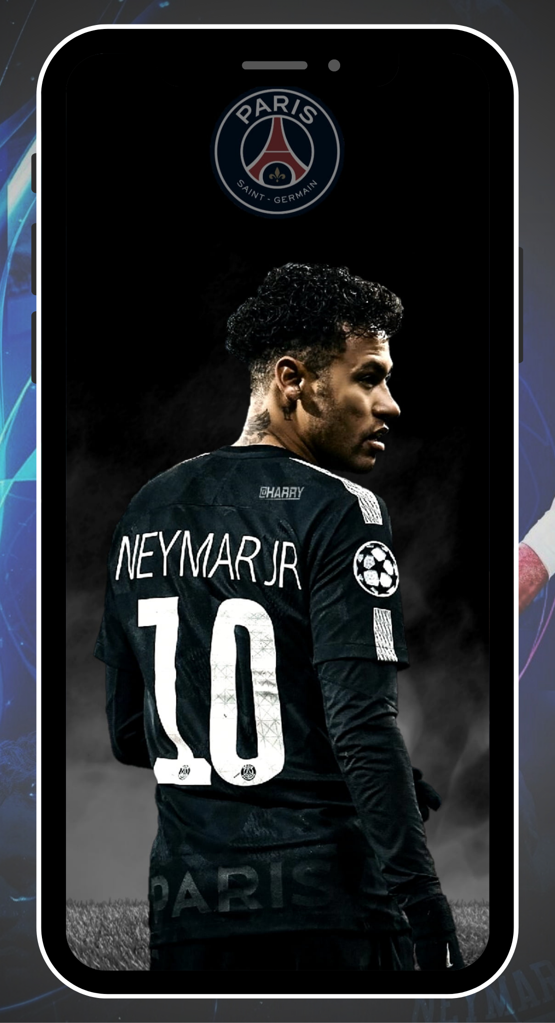 اسکرین شات 5 برنامه Neymar JR Wallpapers 2025