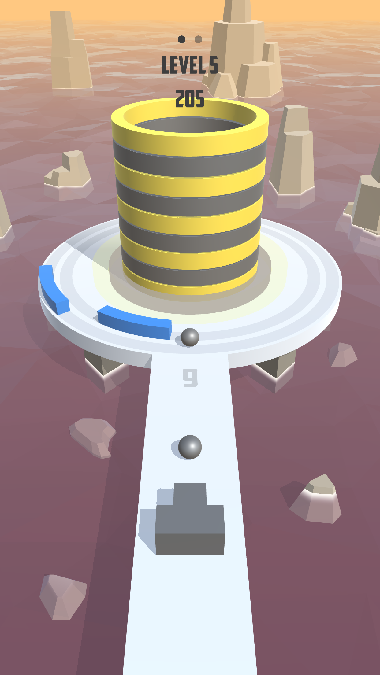 اسکرین شات 2 بازی Fire Balls 3D