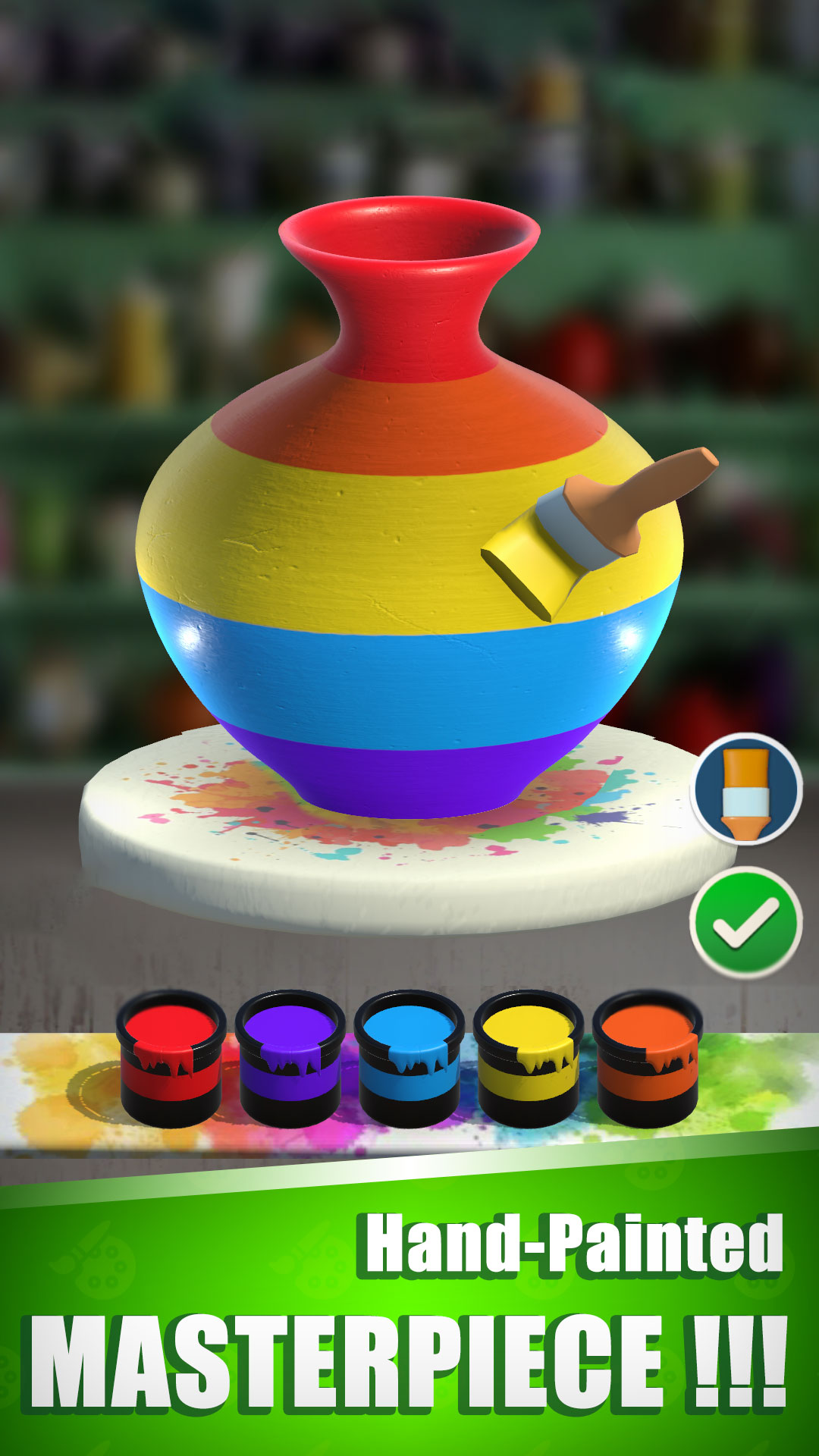 اسکرین شات 1 بازی Pot Inc - Clay Pottery Tycoon