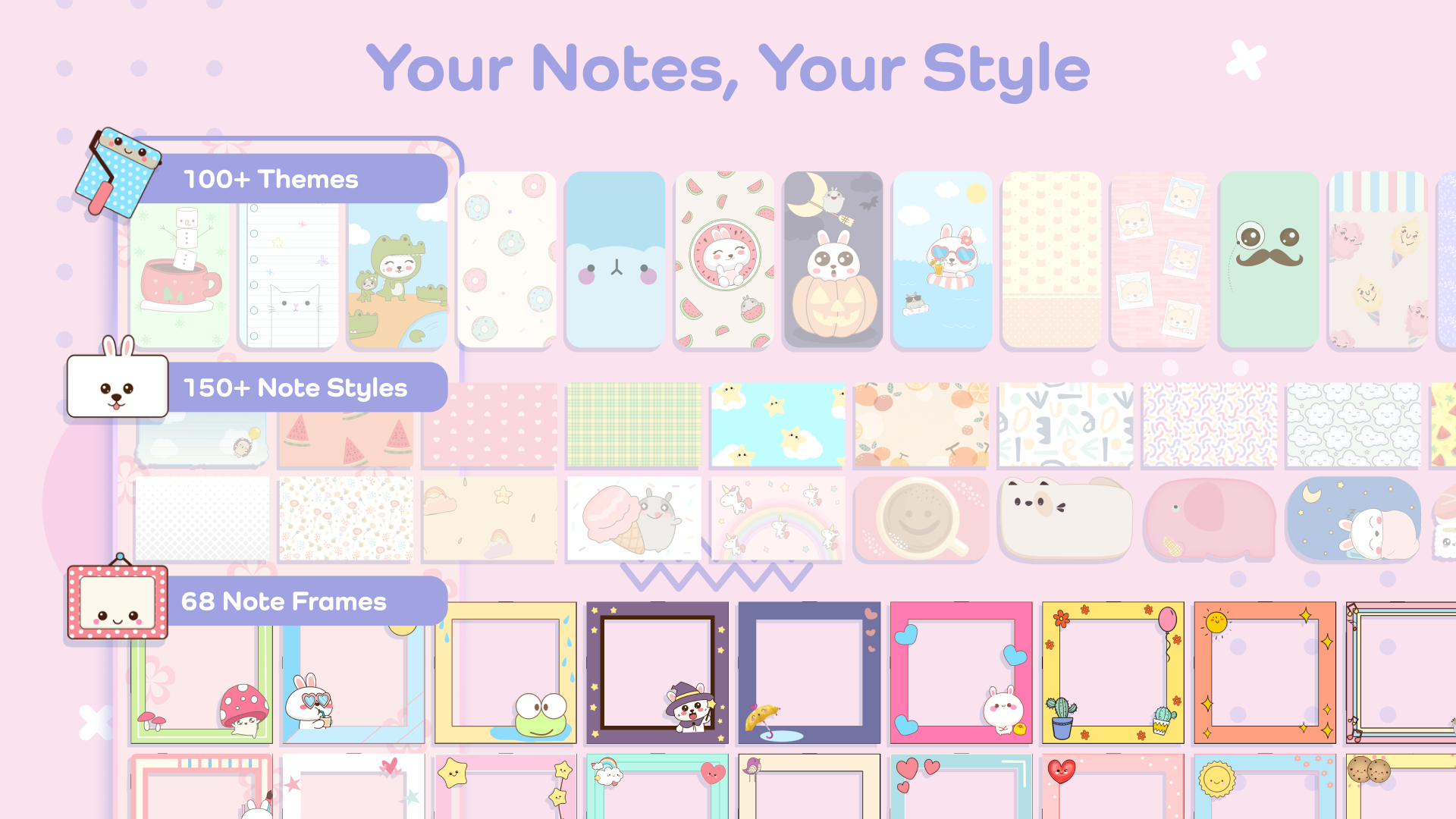 اسکرین شات 8 برنامه Niki: Cute Notes App