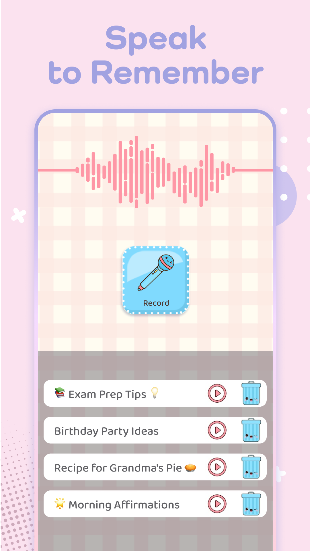 اسکرین شات 2 برنامه Niki: Cute Notes App