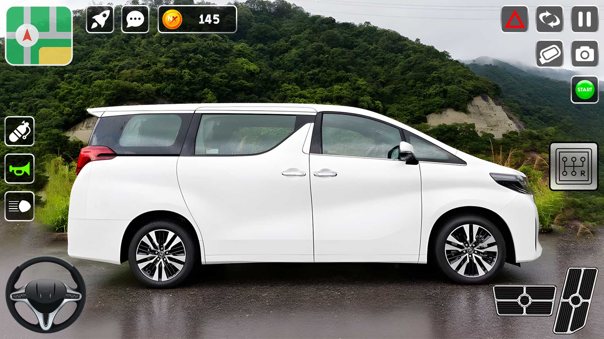 اسکرین شات 3 بازی Alphard Car Game Simulator 3D